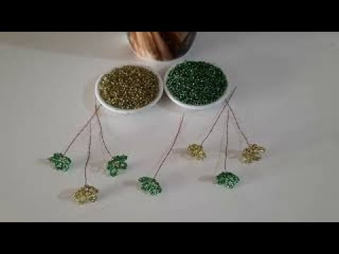 My Upcoming Beaded Mini Rose Bonsai Tree (Part -1) #easy_tutorial || by Rowshan Ara Handicrafts