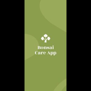 How the Bonsai Care App works