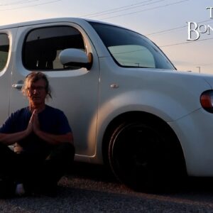 My 2009 Nissan Cube, The Bonsai Zone, July 2024