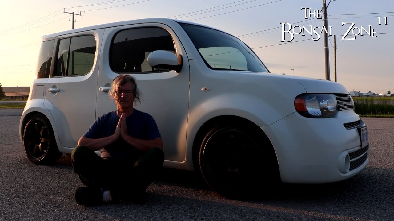 My 2009 Nissan Cube, The Bonsai Zone, July 2024