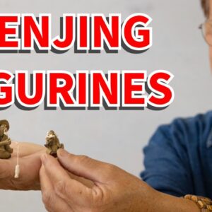 How to elevate your bonsai with hand made mud figurines, penjing style.