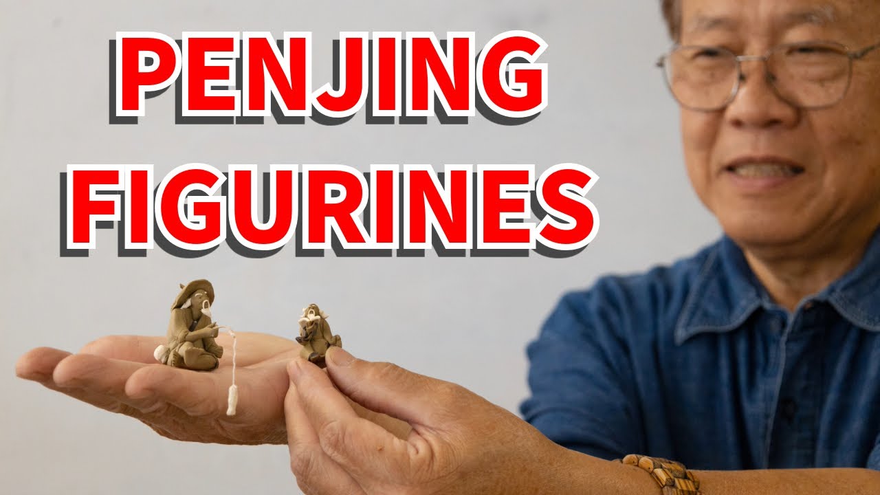 How to elevate your bonsai with hand made mud figurines, penjing style.