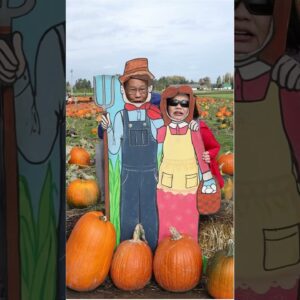 Robert and Lily visits a #pumpkin patch to get in the #Halloween spirit! #pumpkinpatch #bonsai