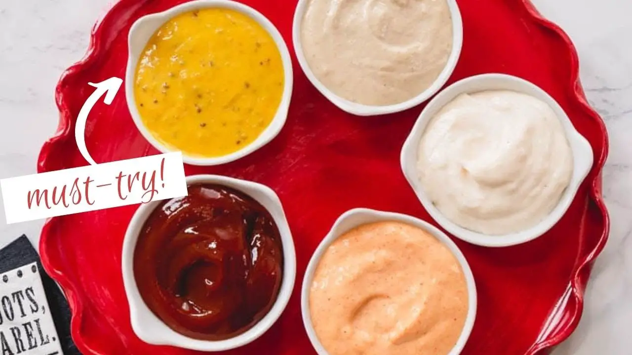 5 amazing dipping sauces in 5 minutes or less