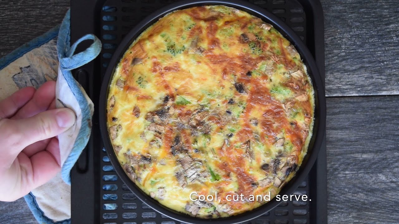 Air Fryer Quiche Recipe