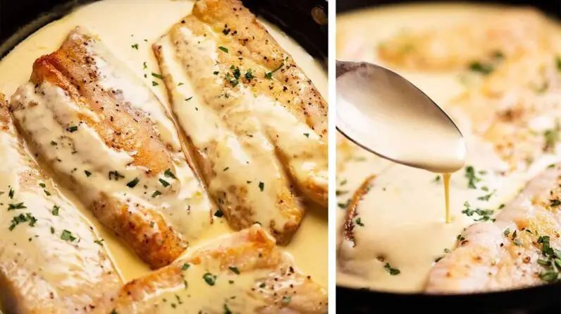 Fish in White Wine Sauce