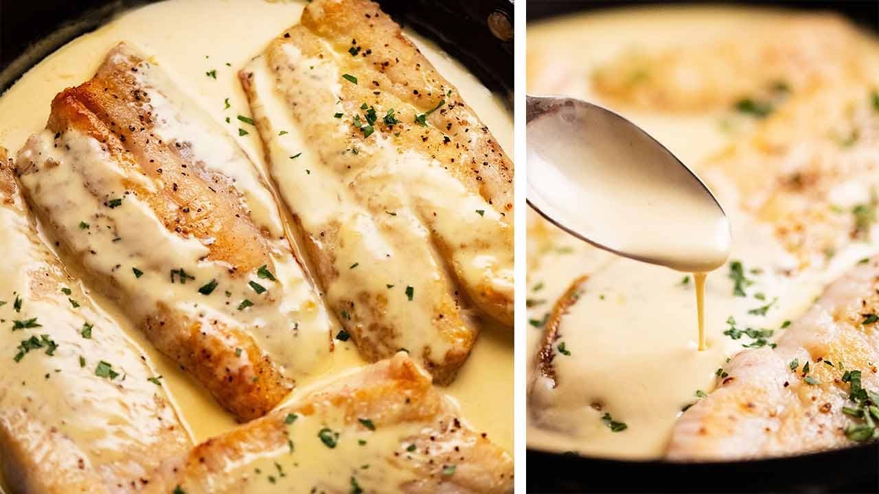 Fish in White Wine Sauce