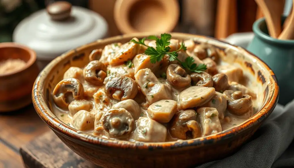 Creamy Chicken Mushroom Stroganoff: A Timeless Comfort Food Recipe