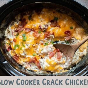 Slow Cooker Crack Chicken