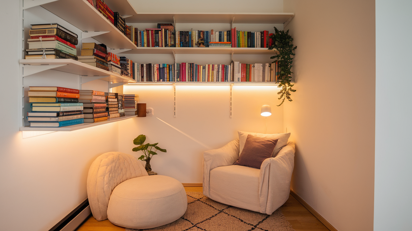 Ever catch yourself staring at that awkward, unused space in your apartment and thinking, “What if I could turn that tiny area into the perfect little reading spot?” You’re not alone. Many of us feel stuck in cramped interiors, convinced that a *cozy reading nook* is impossible to achieve unless we live in a sprawling home. But guess what? With the right ideas, your tiny spaces can have a *huge impact* on your daily reading joy.