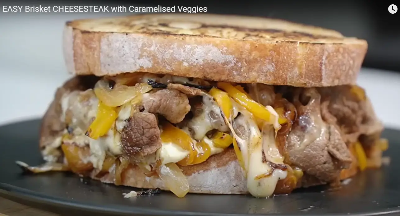 The Ultimate Brisket Cheesesteak Sandwich Recipe