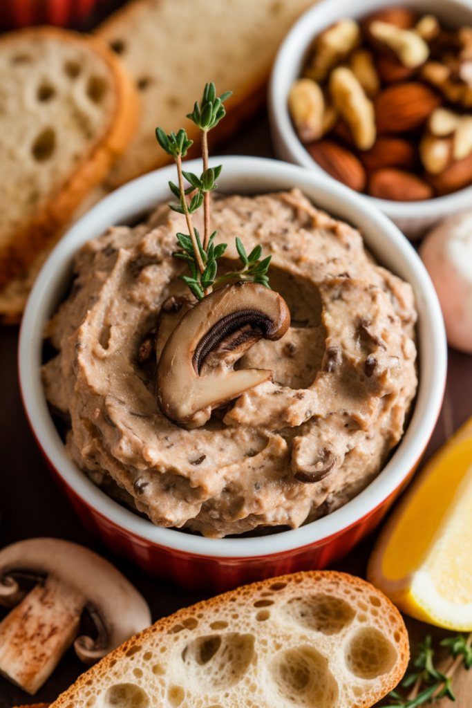 Homemade Favorite Delicious Creamy Mushroom Pate