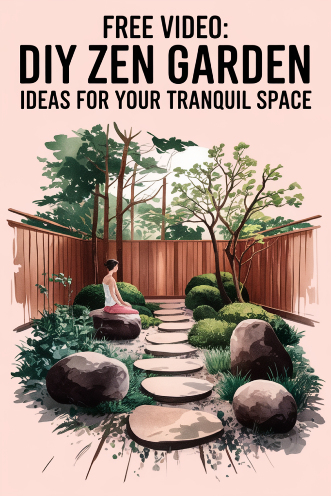 Imagine stepping into a small sanctuary of calm within your own home or yard.