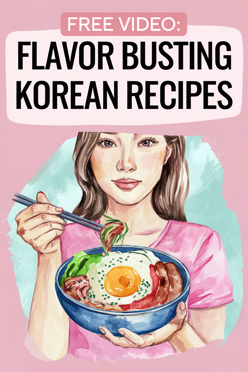 Flavor Packed Korean Recipes You'll Love