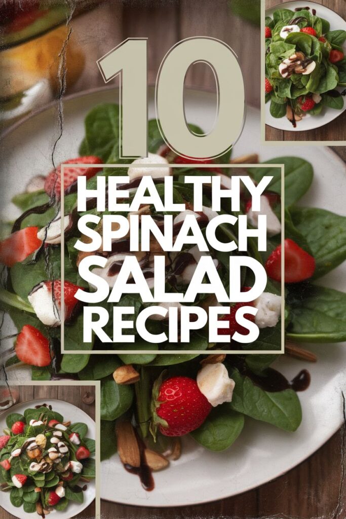 Explore a variety of scrumptious spinach salad recipes that are sure to delight your taste buds. I've got 10 amazing options for you!