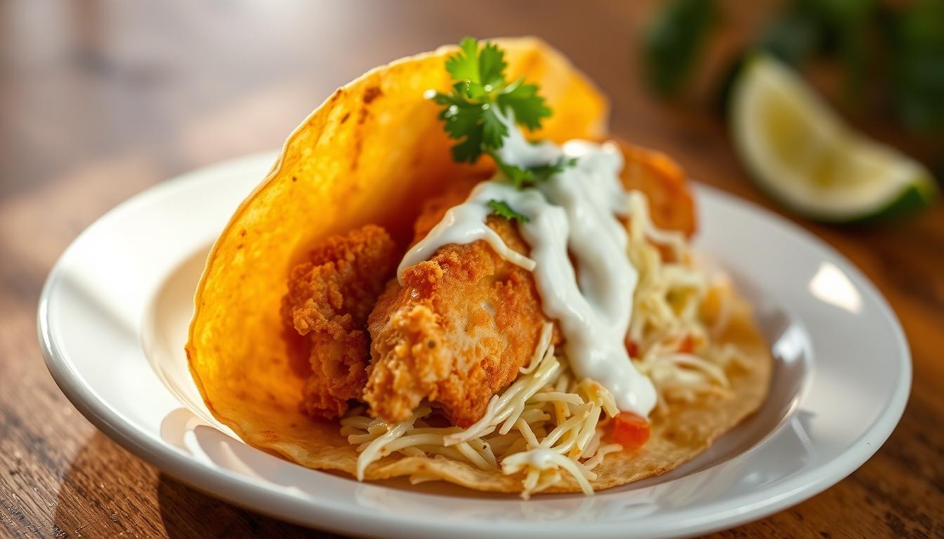 Crispy Baja Fish Tacos With a Creamy Slaw