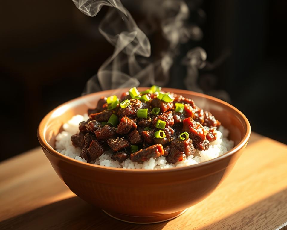 Korean Ground Beef Bowl