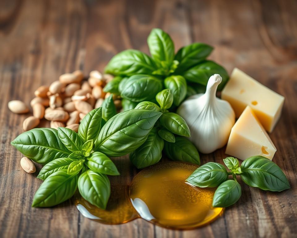 basil pesto ingredients