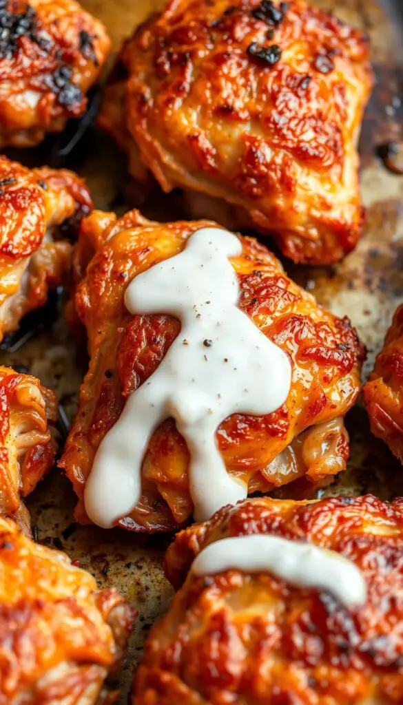 crispy chicken thighs