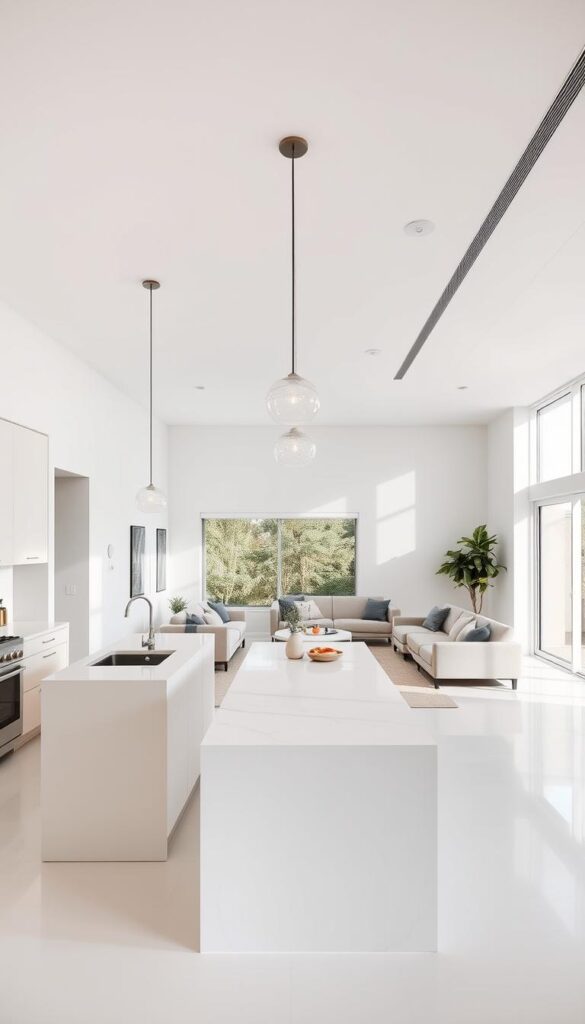 open floor plan integration