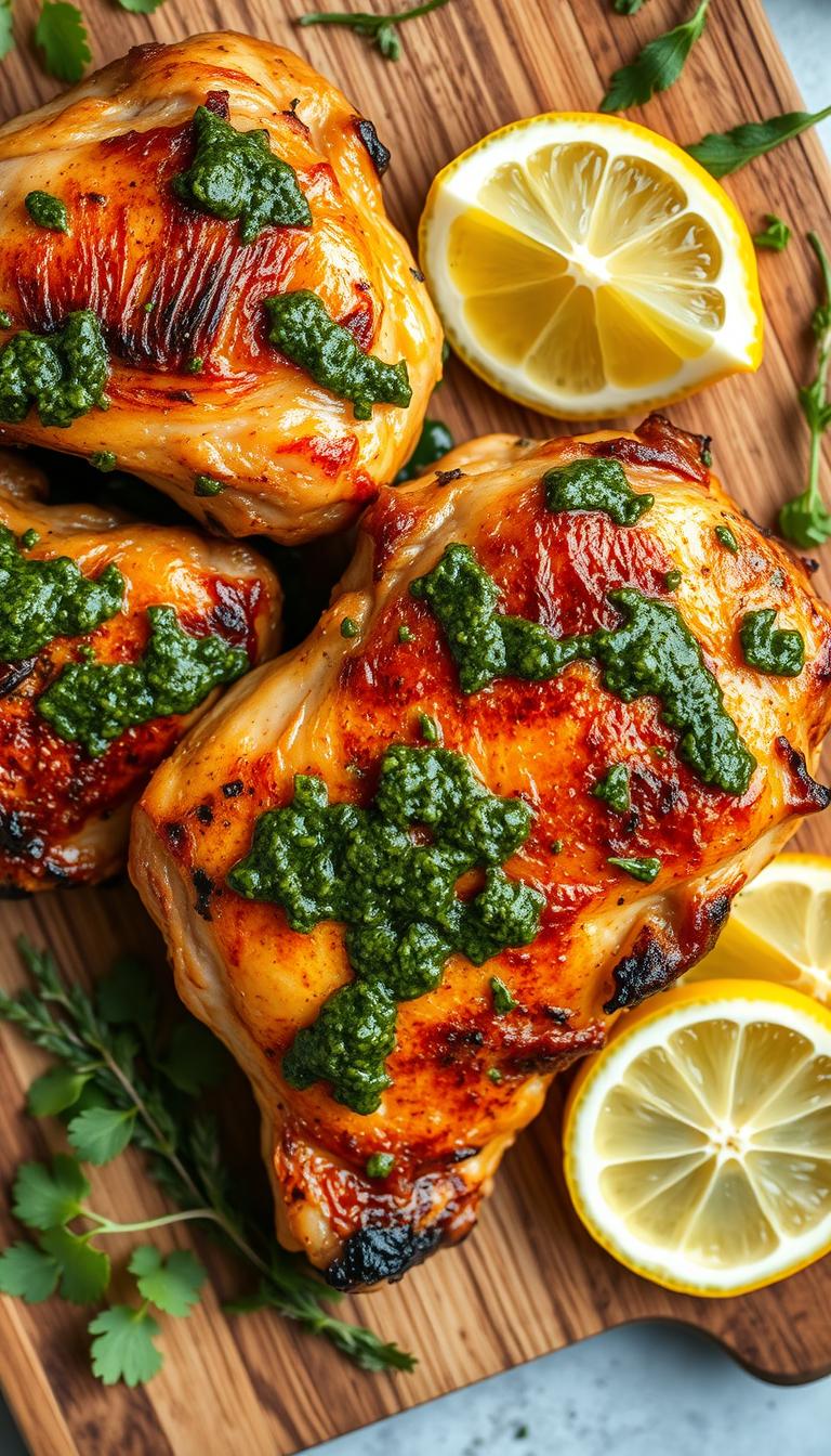 Chimichurri Chicken Thighs Recipe