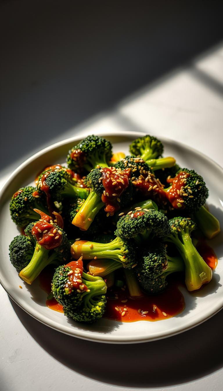 Korean Sesame Broccoli Recipe