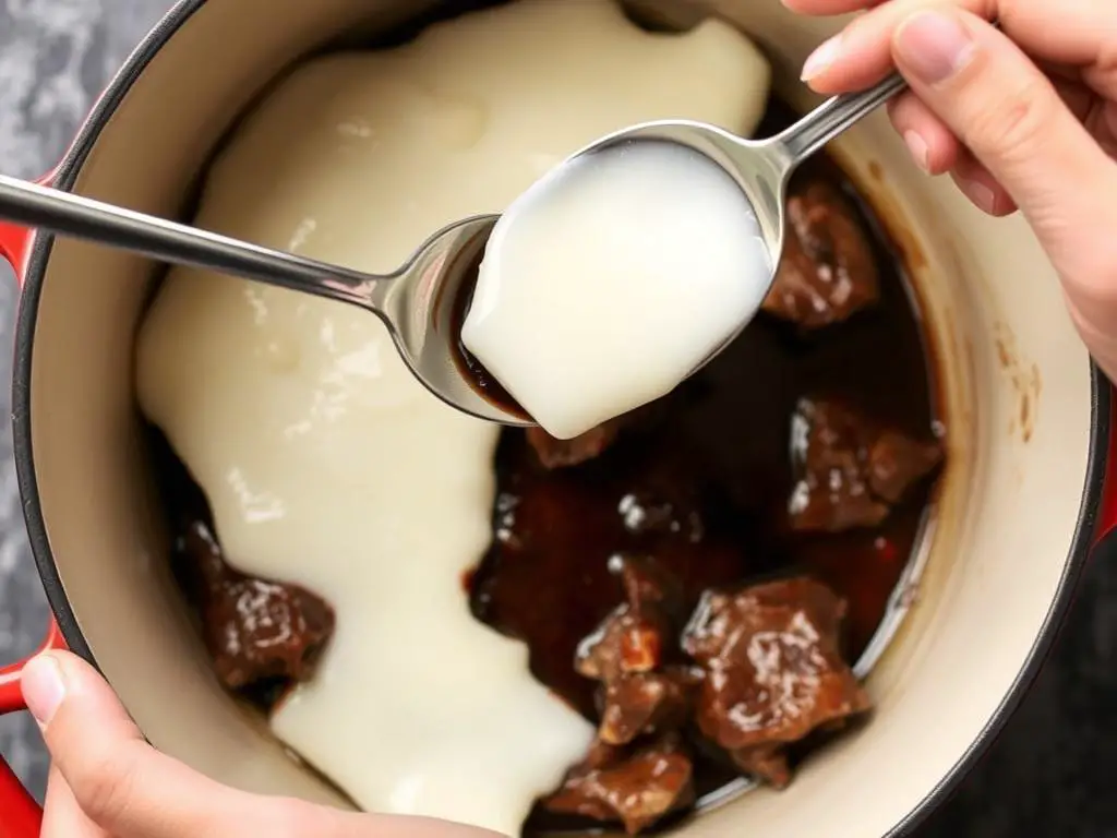 Removing hardened fat layer from refrigerated short ribs Removing hardened fat layer from refrigerated short ribs