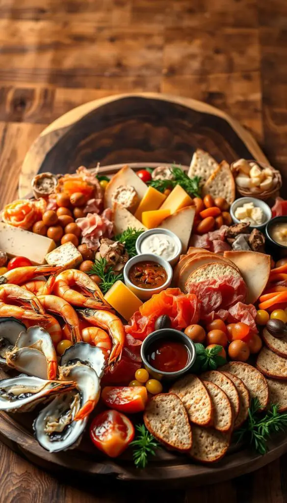 gourmet platter options