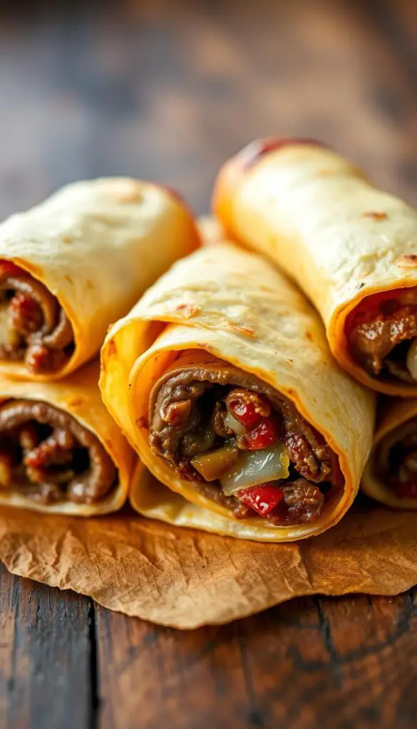 keto philly cheesesteak roll ups