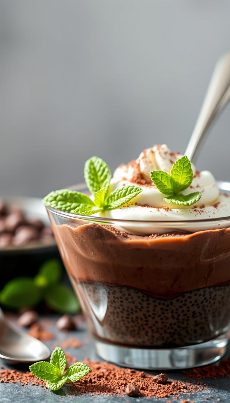 Chia Chocolate Pudding