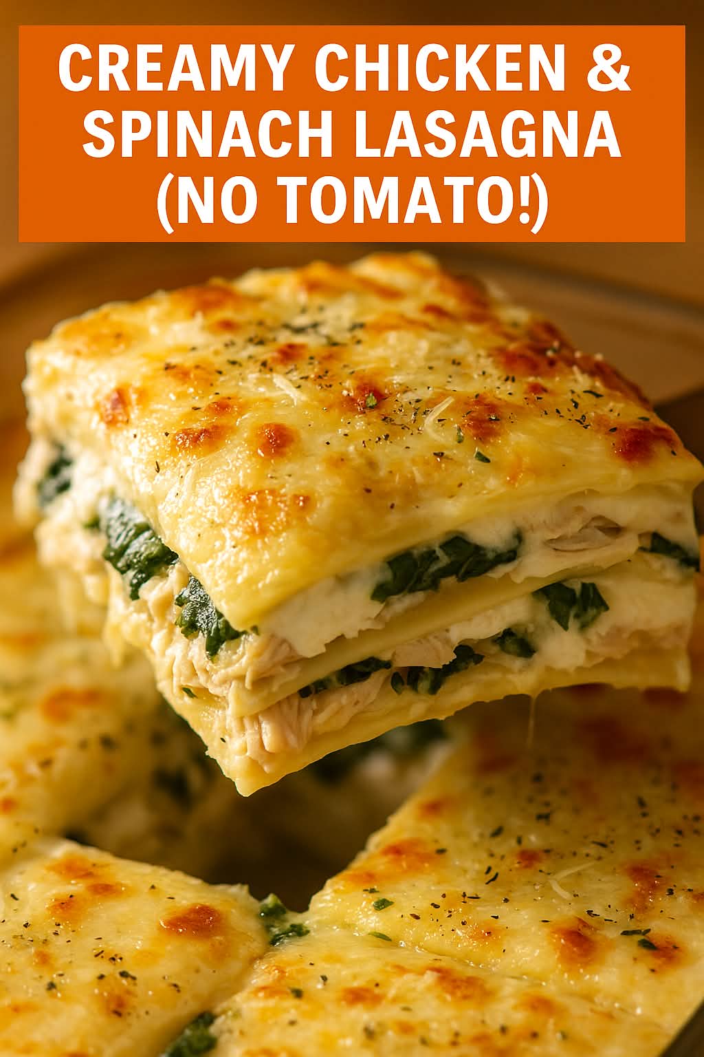 chicken spinach lasagna