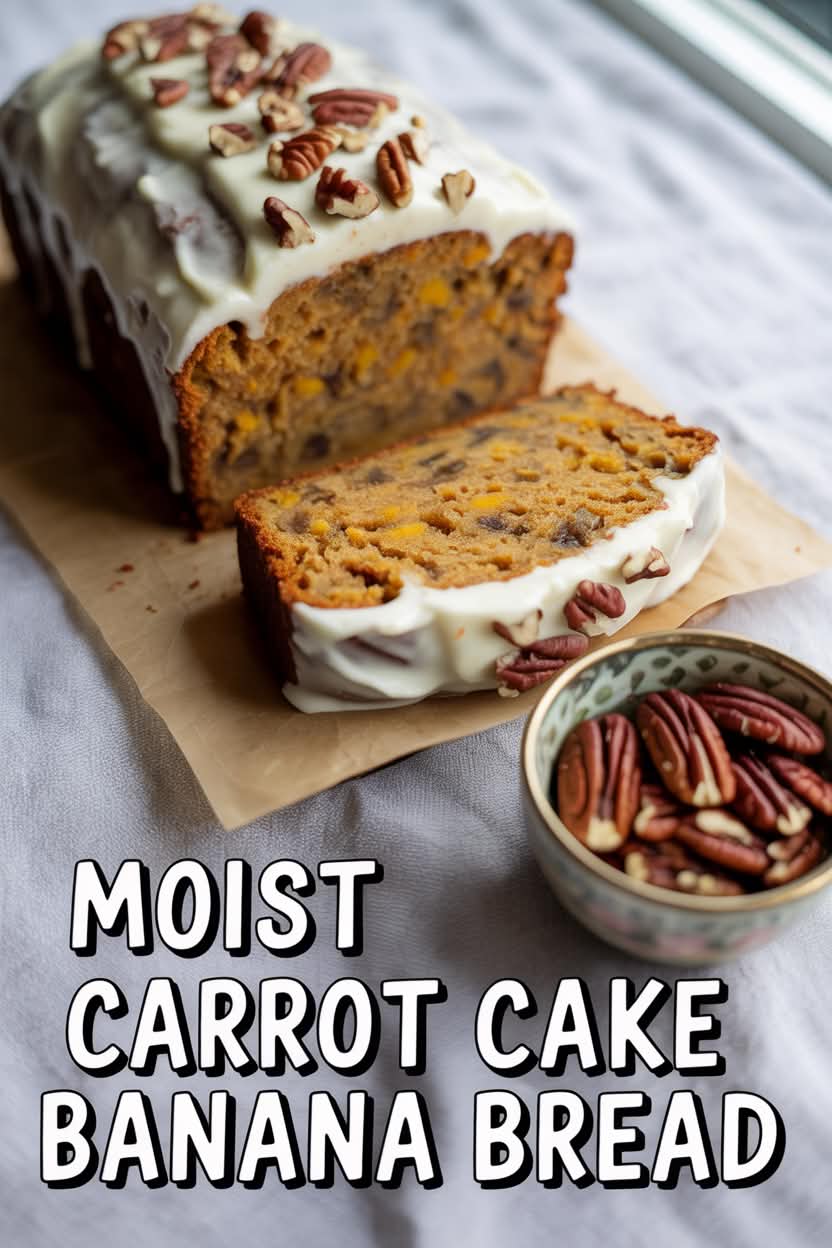 Carrot Cake Banana Bread