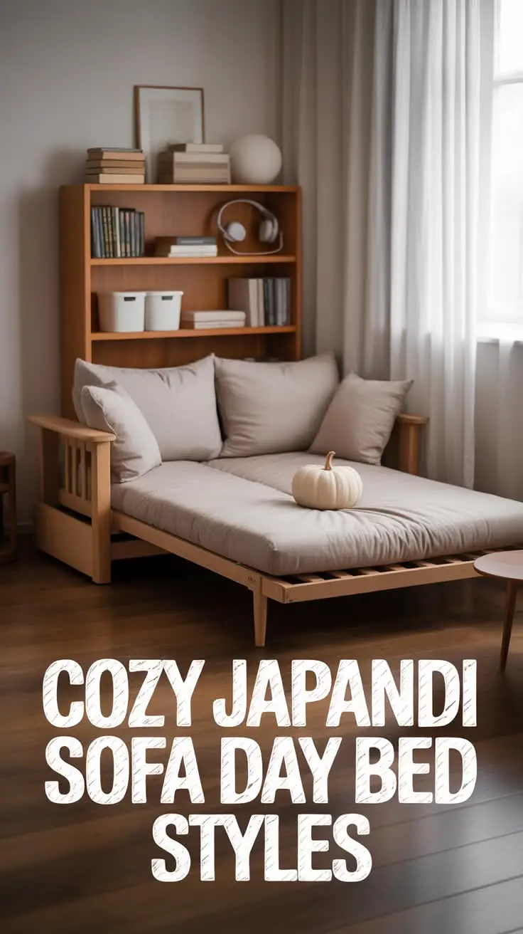 Japandi Sofa Day Bed
