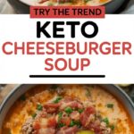 Keto Cheeseburger Soup