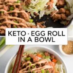 Keto Egg Roll