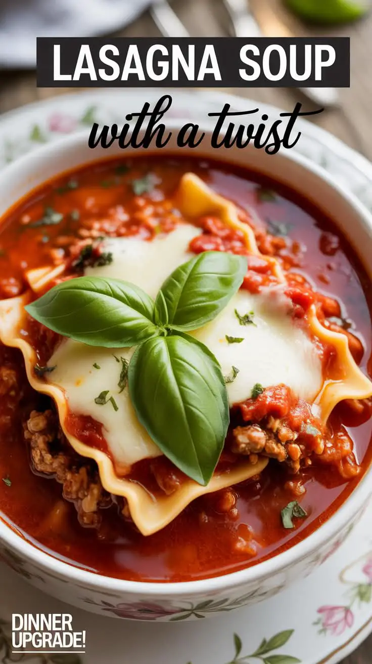 Lasagna Soup