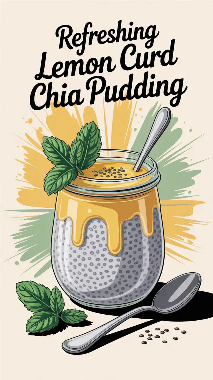 Lemon Curd Chia Pudding