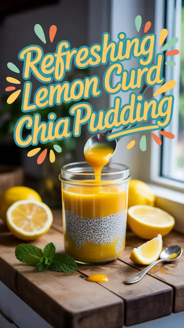 Lemon Curd Chia Pudding