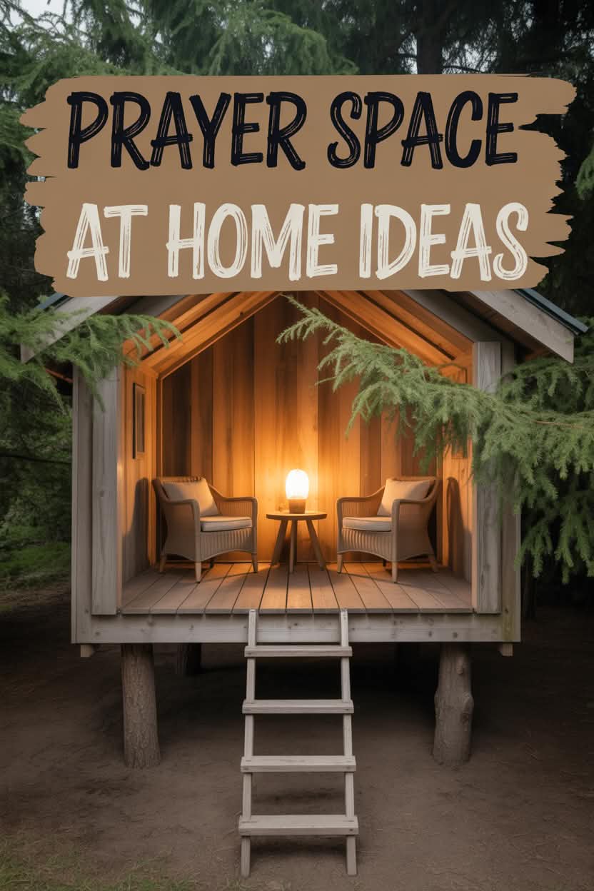 Prayer Space At Home