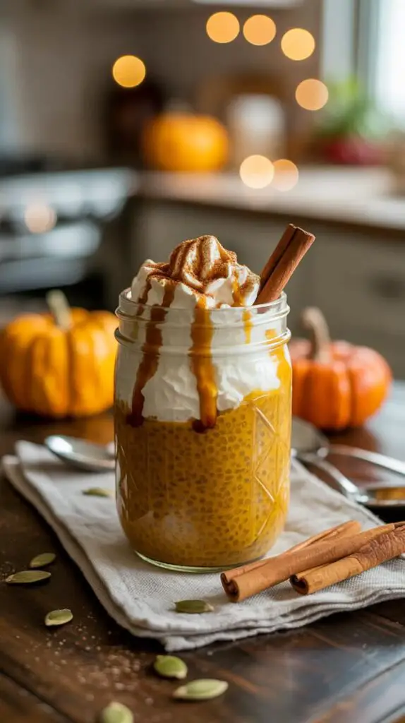 Pumpkin Spice Chia Pudding