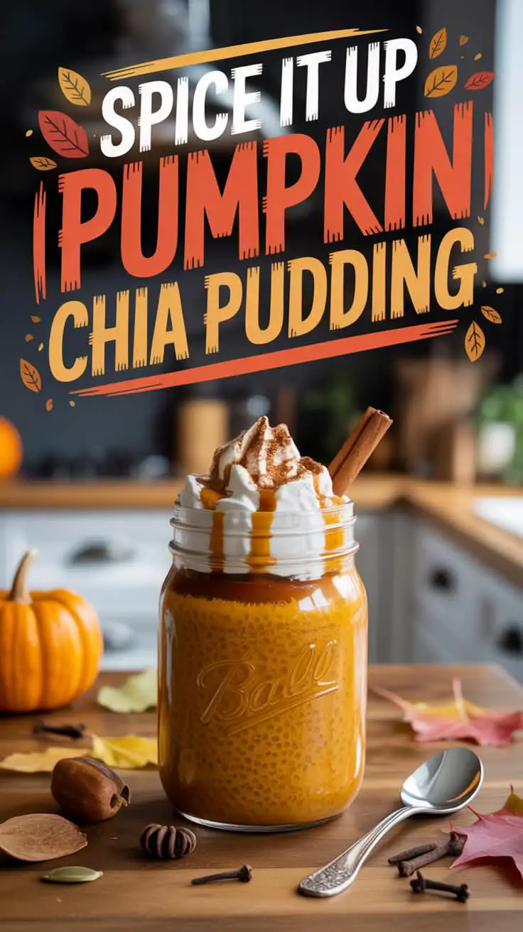 Pumpkin Spice Chia Pudding