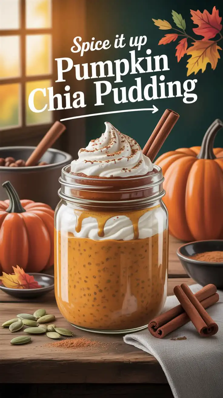 Pumpkin Spice Chia Pudding