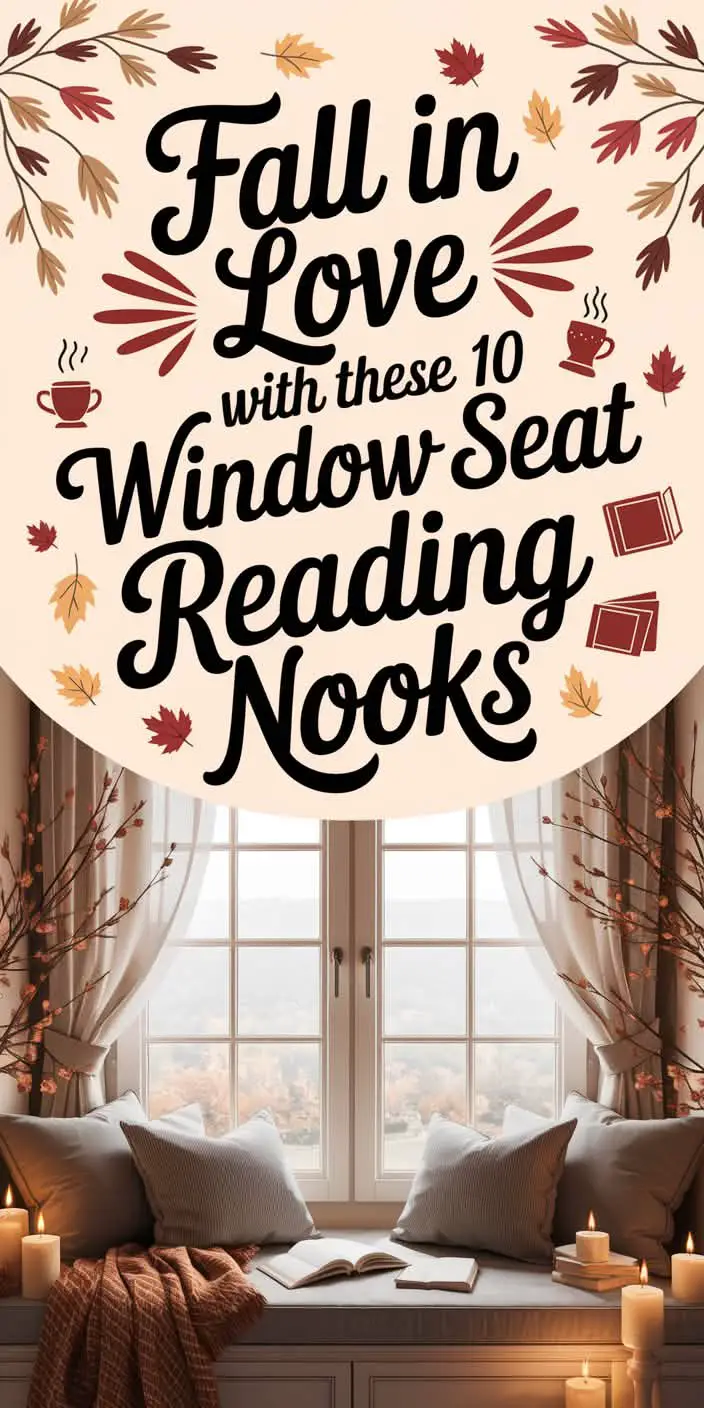 window seat reading nook