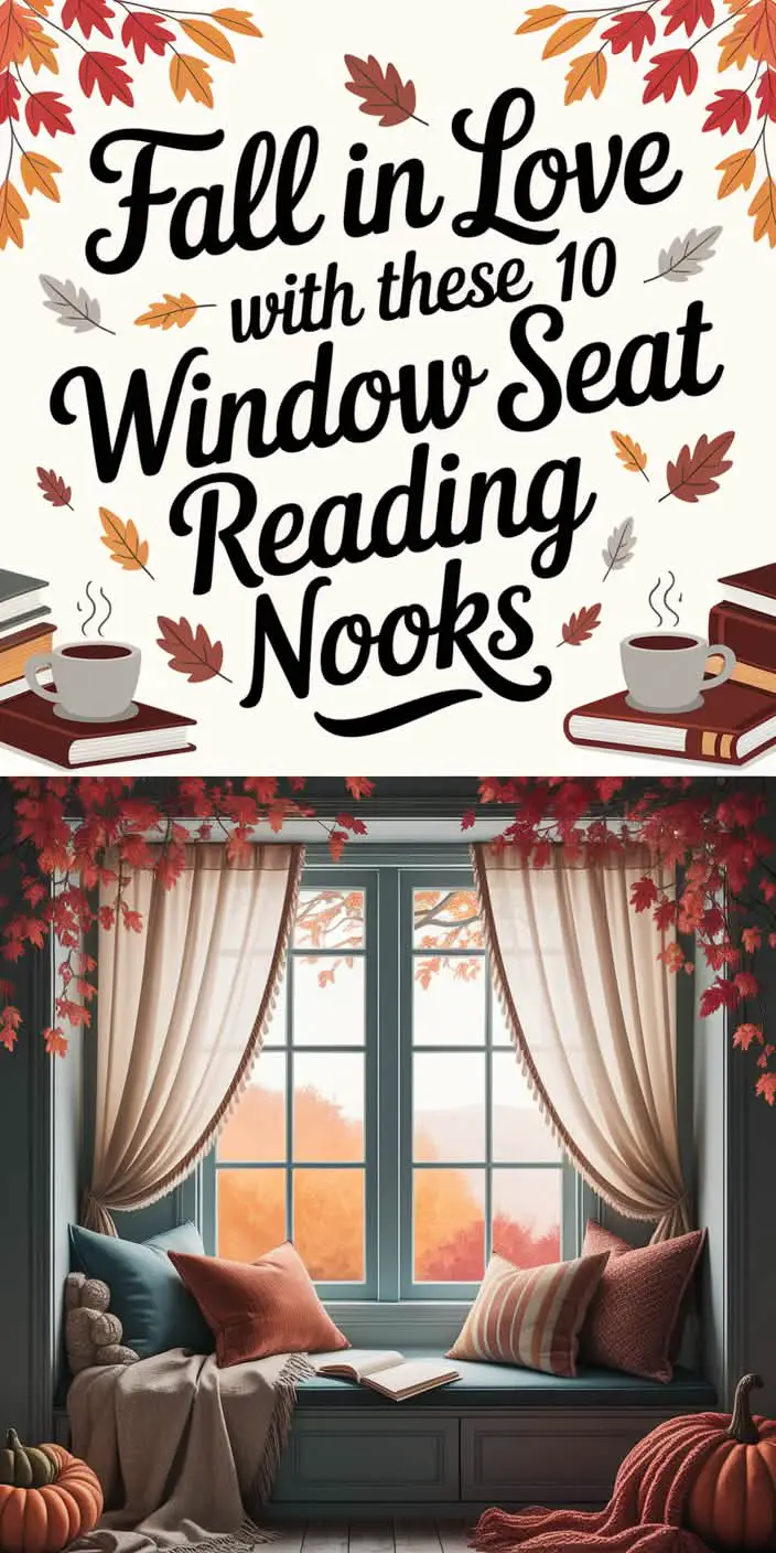 window seat reading nook