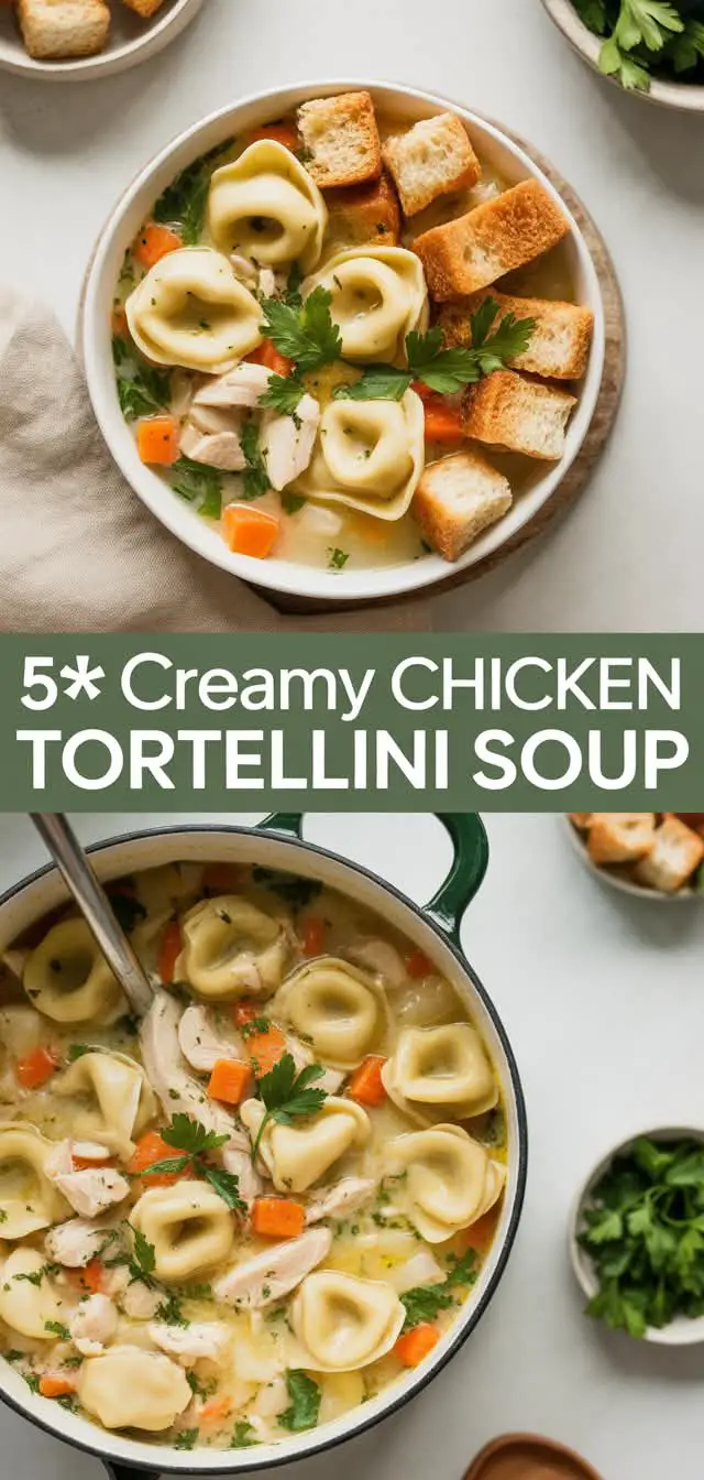 Chicken Tortellini Soup