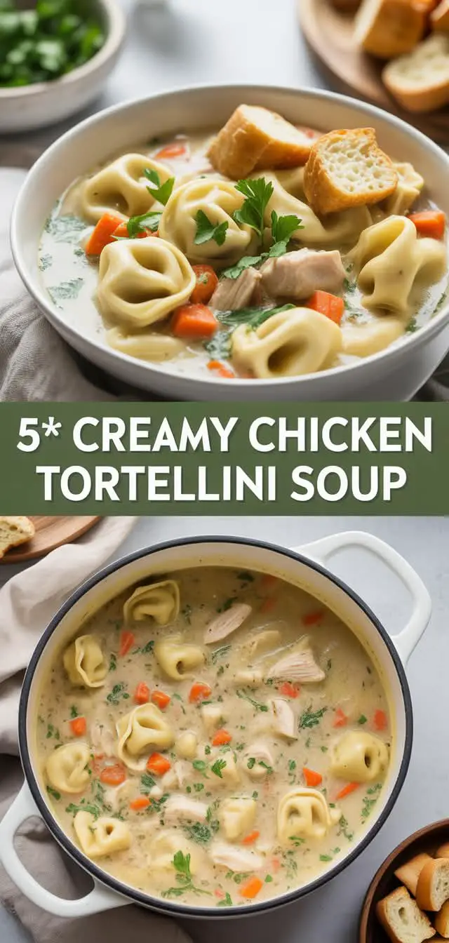 Chicken Tortellini Soup