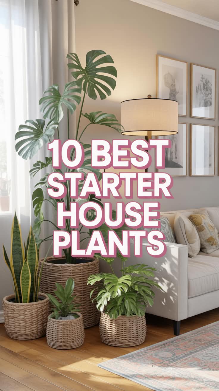 10 Best Starter House Plants