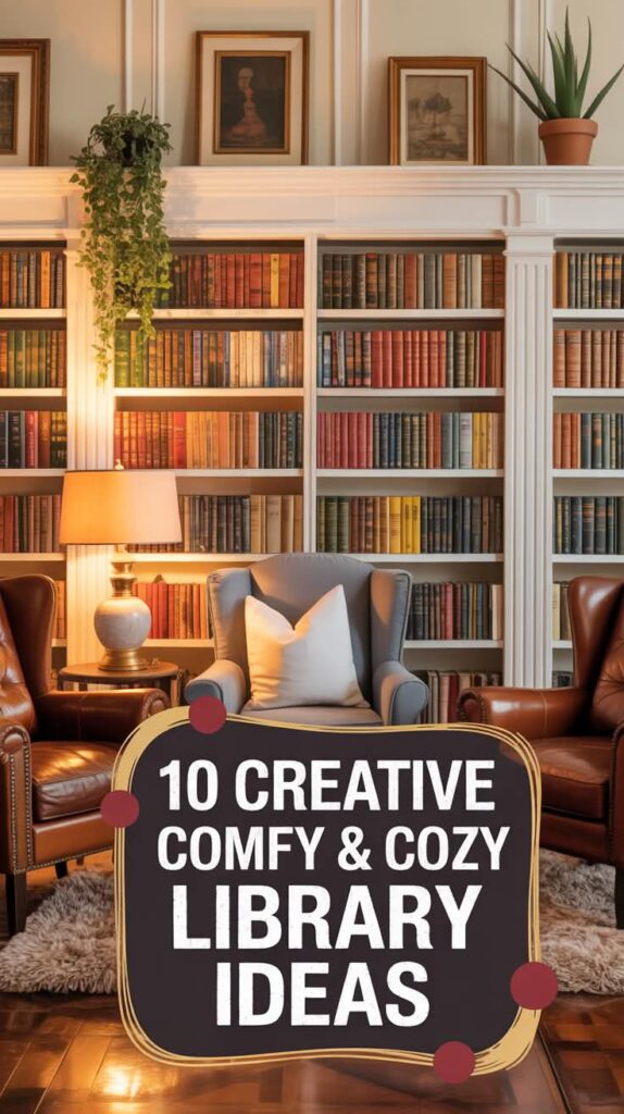 Comfy Cozy Library Ideas