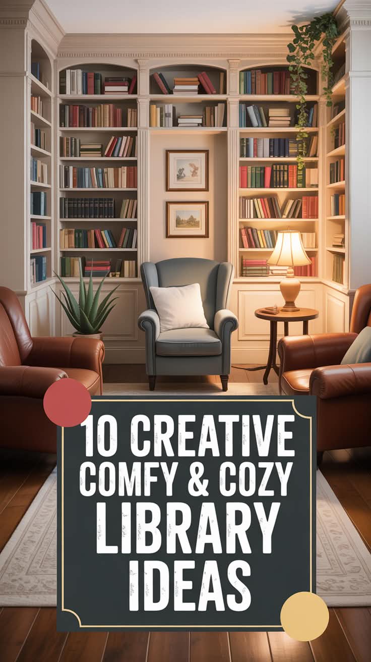 Comfy Cozy Library Ideas