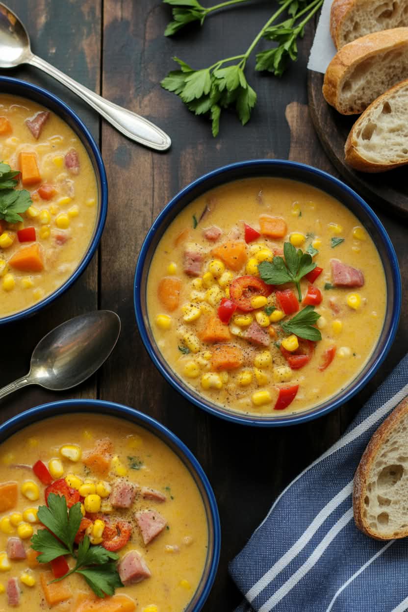 Ham And Sweet Potato Soup